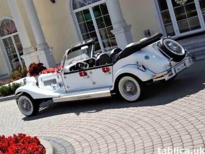 Zabytkowy Kabriolet do ślubu Alfa Romeo Spider Nestor Baron