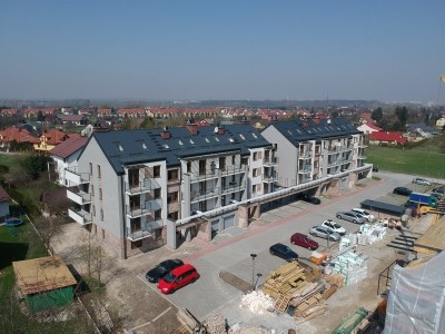 Nowa kameralna zabudowa 3-pokoje