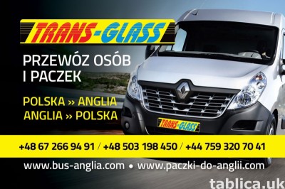 TRANSPORT OSÓB I PACZEK POLSKA-ANGLIA