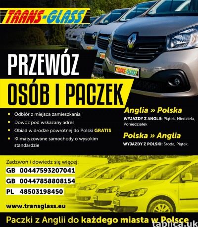 Przewozy Osób i Paczek Anglia-Polska