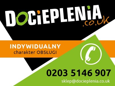 NOWOCZESNE SYSTEMY DOCIEPLEŃ – tylko w DOCIEPLENIA.CO.UK