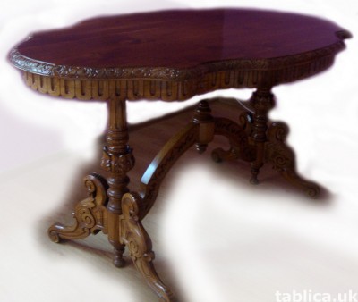 The Hand Made OAK Table-SOLID WOOD, NEW !! Master Sculpture