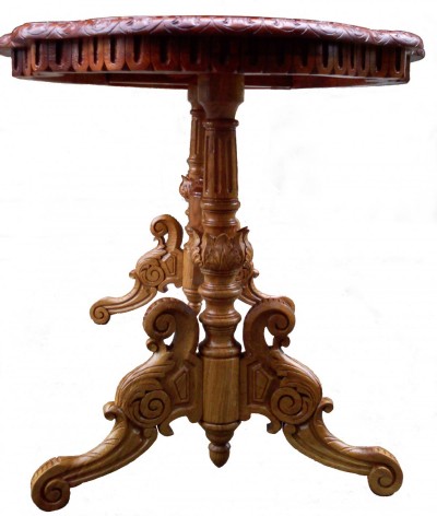 The HandMade OAK Table - SOLID WOOD NEW !! Master Sculpture