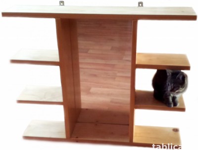 For Sale: Wooden Shelf with a Mirror - Solid Wood !!!