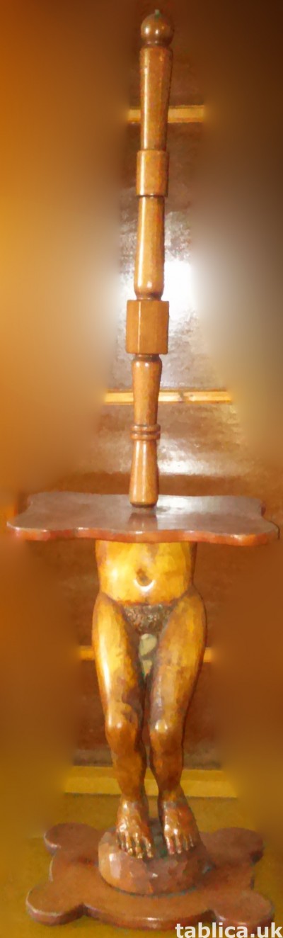 For Sale: Lamp-Sculpture - Wood !!!