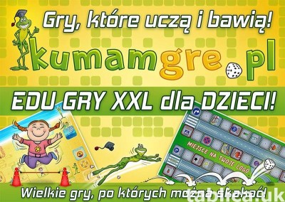 SUPER GRY XXL dla DZIECI - mega wielki format