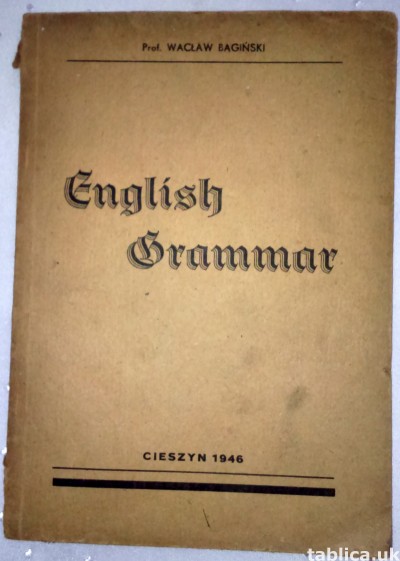 For Sale: E-Book: English Grammar - Wacław Bagiński