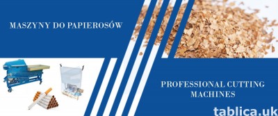 Maszyny do cięcia liści, herbaty i tytoniu - duży wybór