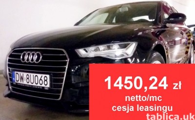 AUDI A6 2.0 TDI- CESJA LEASINGU -1450,24 zł netto/mc