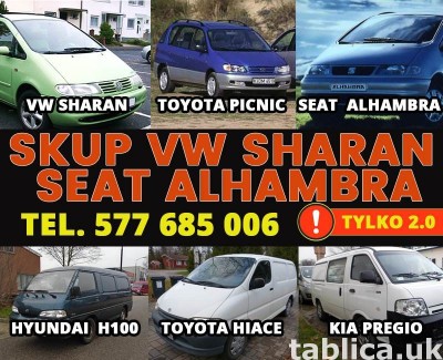 KUPIĘ PILNIE VW SHARAN SEAT ALHAMBRA 2.0 B i B/G I INNE