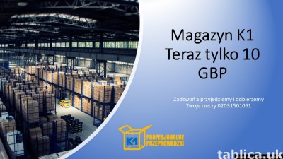 Magazyn w Londynie, tani magazyn