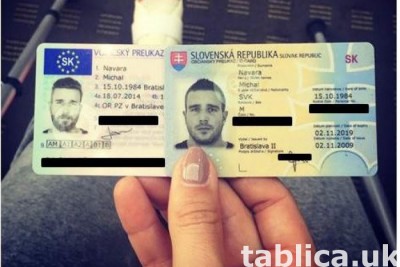 Słowackie prawo jazdy