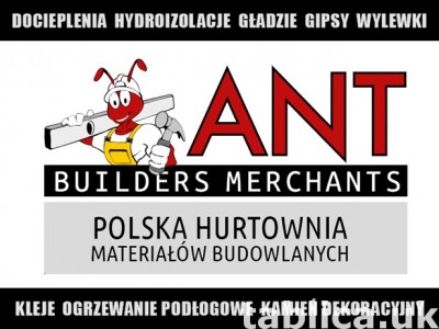 Materiały i narzędzia budowlane - tylko w Hurtowni ANT BM