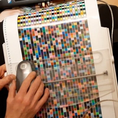 Print preparation, Color Proof, Varnish Masks, PostPress