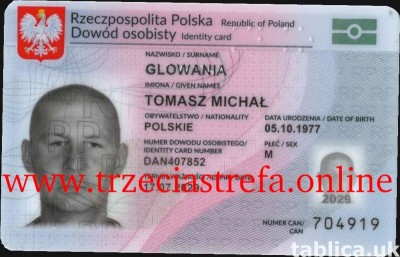 Dokumenty, dowody tożsamości
