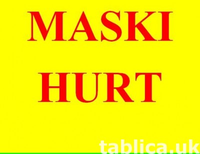 Maski ochronne maseczki. 3 warstwowe. Protective masks
