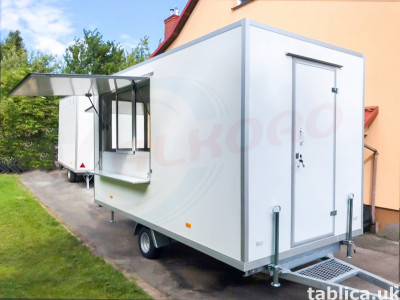 Przyczepa GASTRONOMICZNA | Food Trailer | ALKORO | 4 m