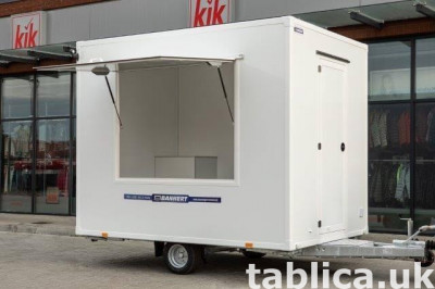 Nowa przyczepa handlowa Trailer | Gastronomiczna | Catering
