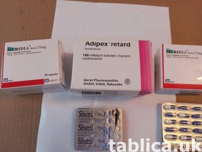 Czeski Adipex Retard 15 Blistry Meridia Abbott 15 Sibutramin