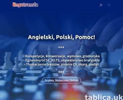 Angielski-Polski Pomoc, Korepetycje, Tłumaczenia, Pisanie CV