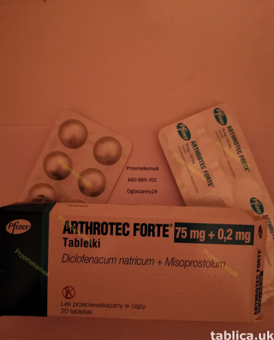 ARTHROTEC FORTE MIZOPROSTOL RU486 sprzedam