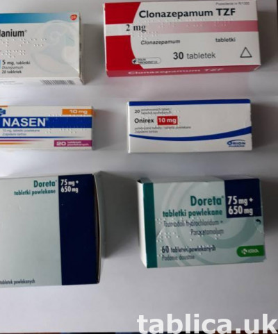 Sprzedam Clonazepam Relamium Xanax 2 Tramal Lorafen Orygina