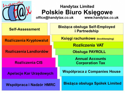 Obsługa Sole Traders - HANDYTAX Polskie Biuro Księgowe