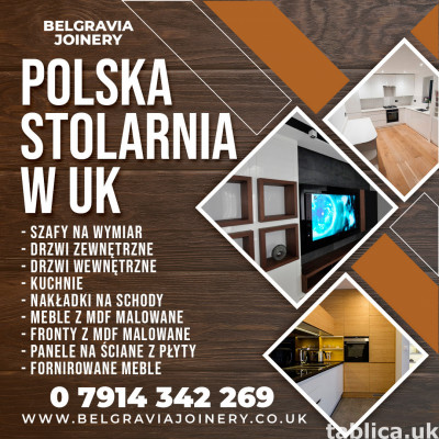 W pełni wyposażona Polska stolarnia w UK!