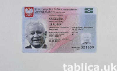 Dokumenty kolekcjonerskie - dowód kolekcjonerski, paszport