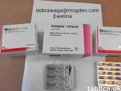 Oryginał Czeski Adipex Retard, Meridia 15, Zelixa Oraz Sibu