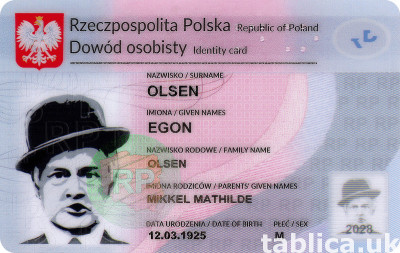 Dokumenty kolekcjonerskie jak prawdziwe legalne!