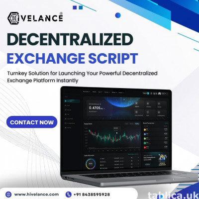Launch Your DEX With Our Decentralized Exchange Script 