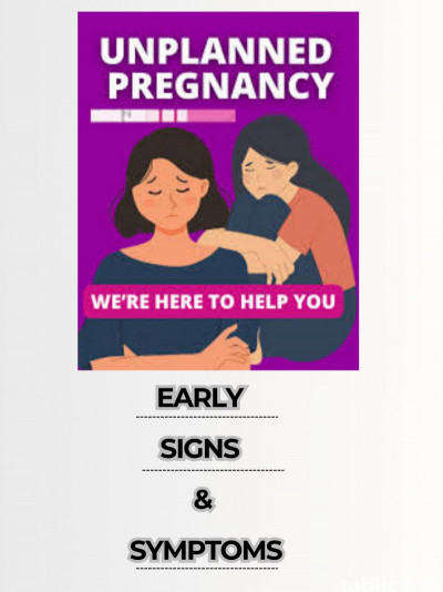 Unplanned Pregnancy: Early Signs and Symptoms