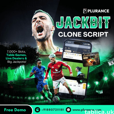 Jackbit Clone Script – 7,000+ Slots, Table Games etc
