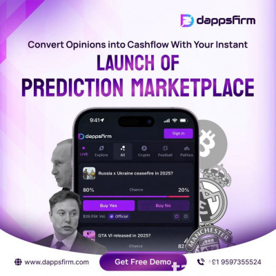 Data-Driven Prediction Market Clone Script for Profitable