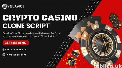 Get Top Crypto casino clone script at Low Cost