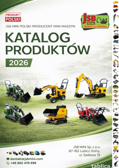 Elektryczna E Ładowarka E Koparka NOWE 2026 | Prosto od Prod