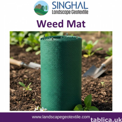 Weed Mat for Sustainable Gardening Applications