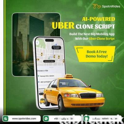 Run Your Taxi Startup Seamlessly with SpotnRides Uber Clone 