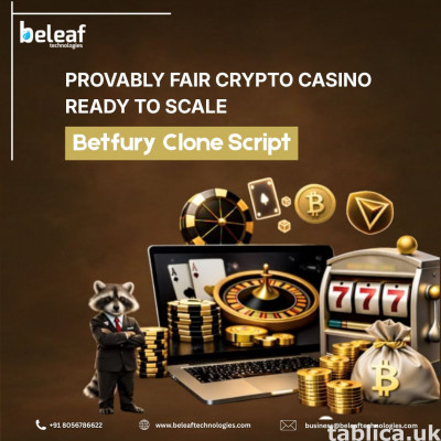 Betfury Clone Script - Provably Fair Crypto Casino Ready to 