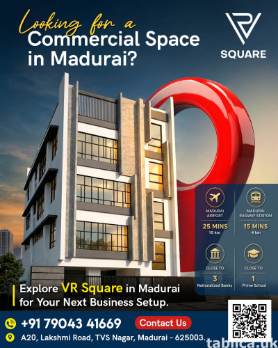 Looking for Retail Space for Rent in Madurai?