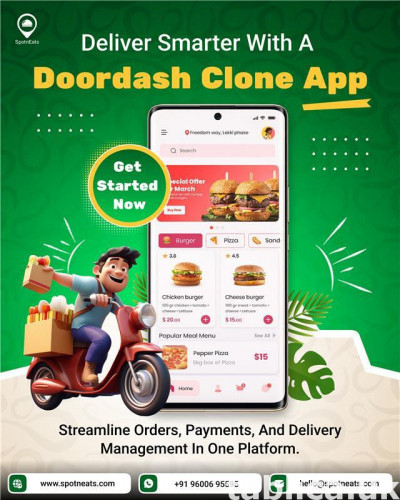 Affordable DoorDash Clone App Development!