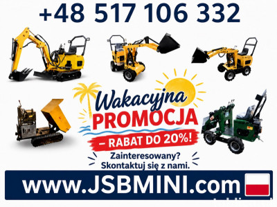 Osprzęt Rolniczy Budowlany + Koparka Ładowarka Wozidło POLSK