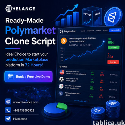 Become Polymarket Competitor with Our Clone Script Solution