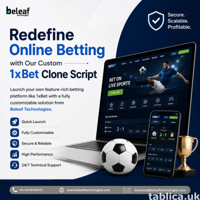 Redefine Online Betting with Our Custom 1xBet Clone Script