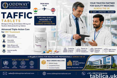 Taffic Tablets Price for UK Bulk Procurement — Oddway Supply