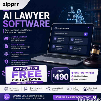 Zipprr AI Lawyer Software – AI Contract Review & Case Manage
