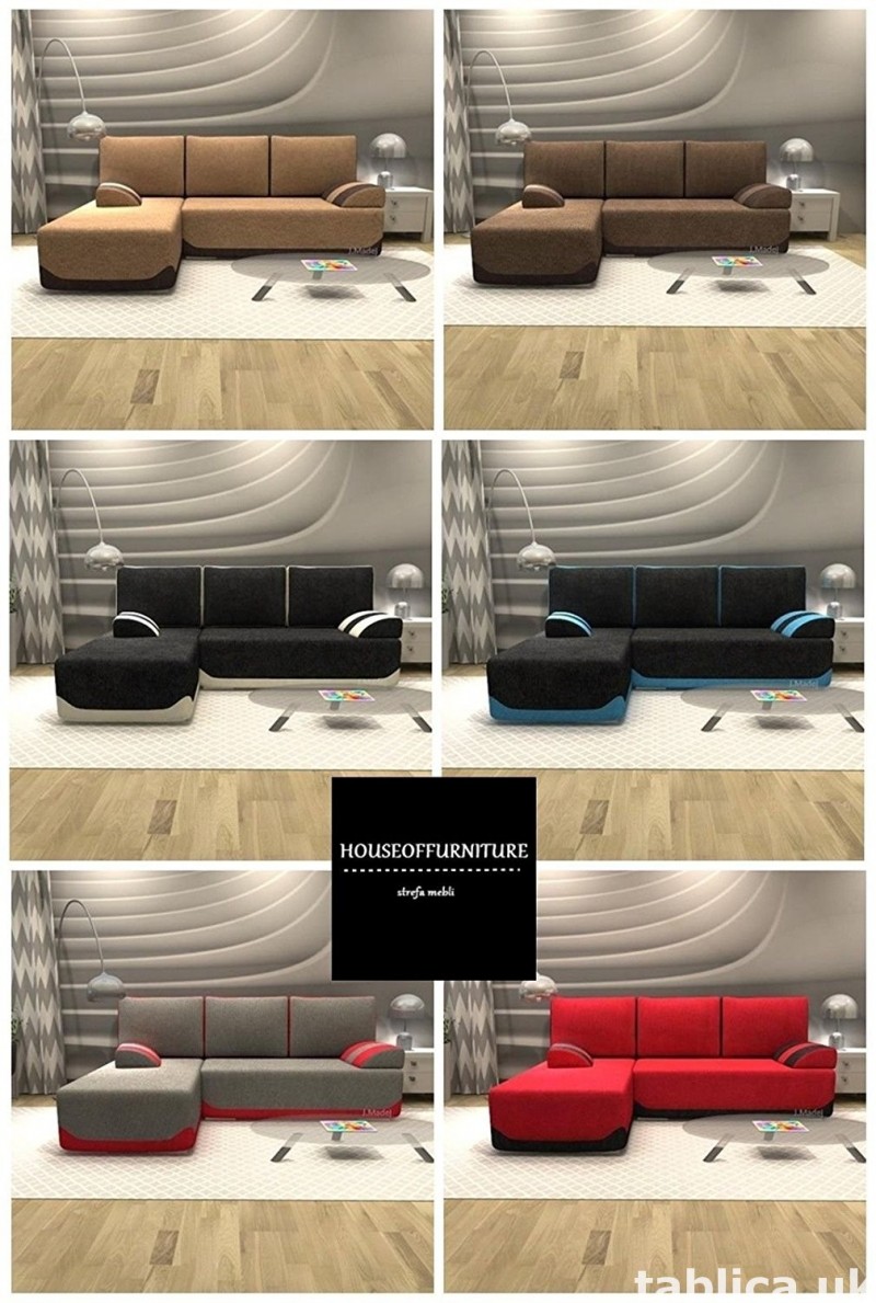 BRAND NEW SOFA BED WERSALKA STORAGE BOX CORNER RYSIU 8