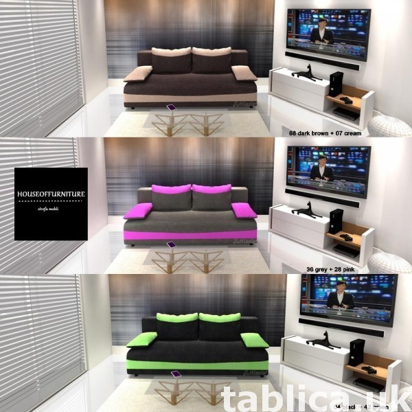 BRAND NEW SOFA BED WERSALKA STORAGE BOX CORNER MIRA 5
