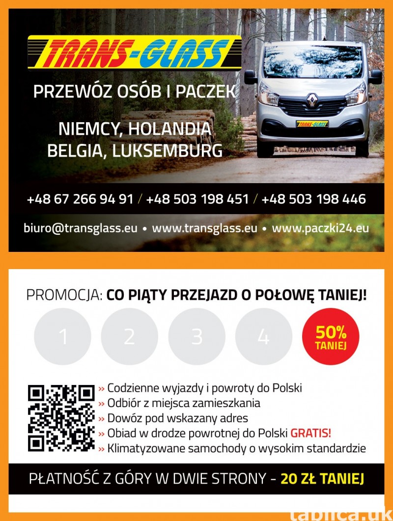 Paczki/Przesyłki/Transport Osób >> DOOR to DOOR<< 5